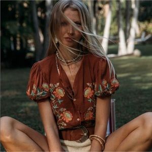 Chasing Unicorns Do It again cotton blouse